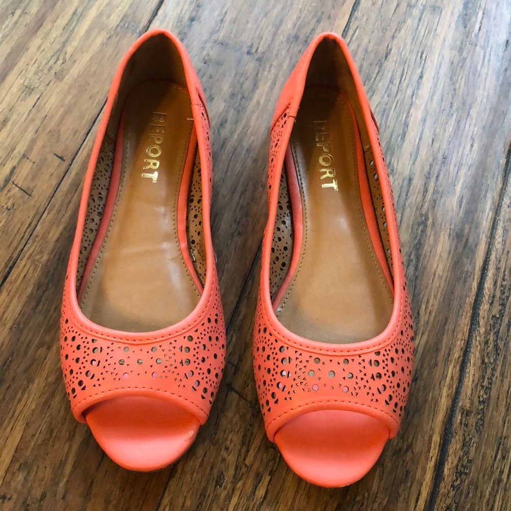 🍂🍂Report Open toe flats